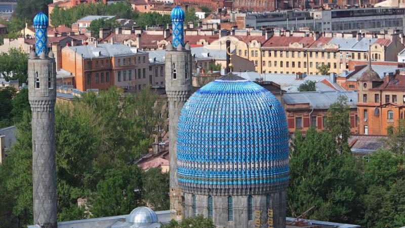 Соборная мечеть Санкт Петербурга купол