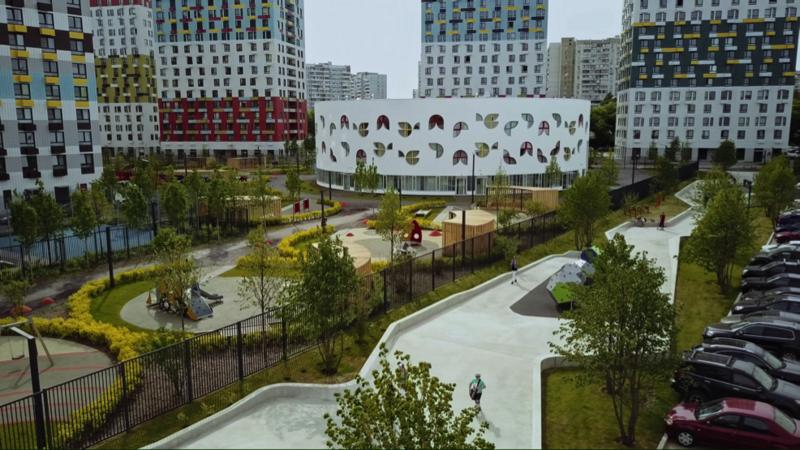 Первая очередь строительства включает 4 дома и детский сад/ Фото: Группа ПИК