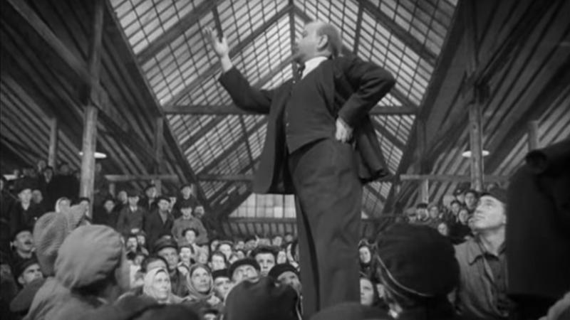 Кадр из фильма «Ленин в 1918 году»/ Фото: Pr Scr youtube.com/ Киноконцерн «Мосфильм»