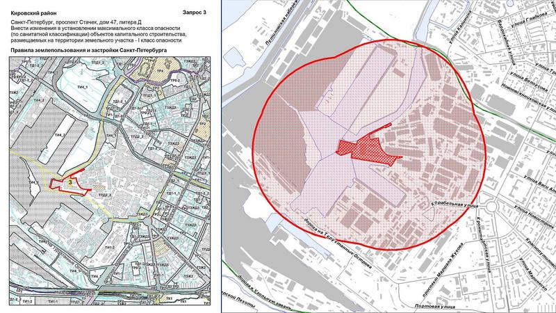 Карта застроек спб