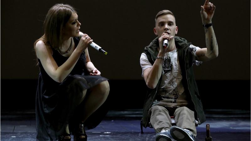 Оксана Почепа на благотворительном проекте