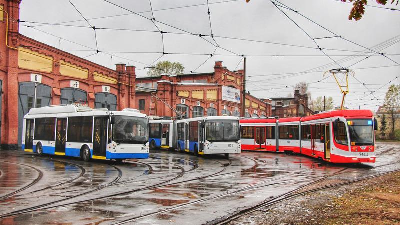 Транспорт петербурга в реальном