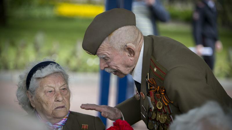 Жители блокадного Ленинграда ветеран войны. Вдова 9 мая.