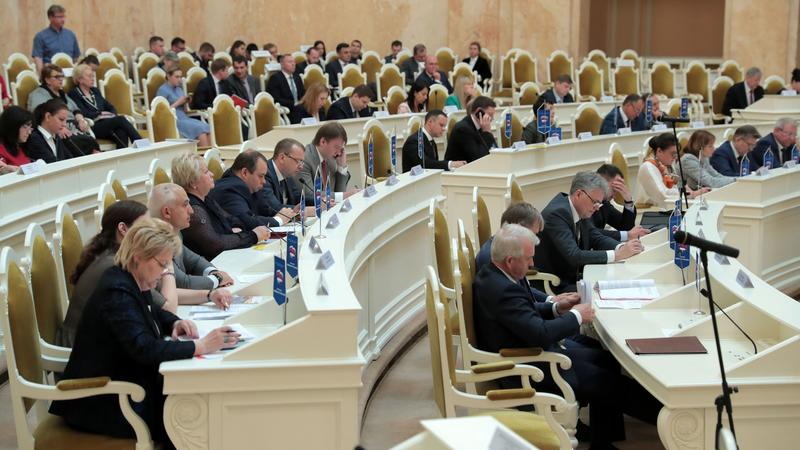 Фото: пресс-служба ЗакСа Санкт-Петербурга