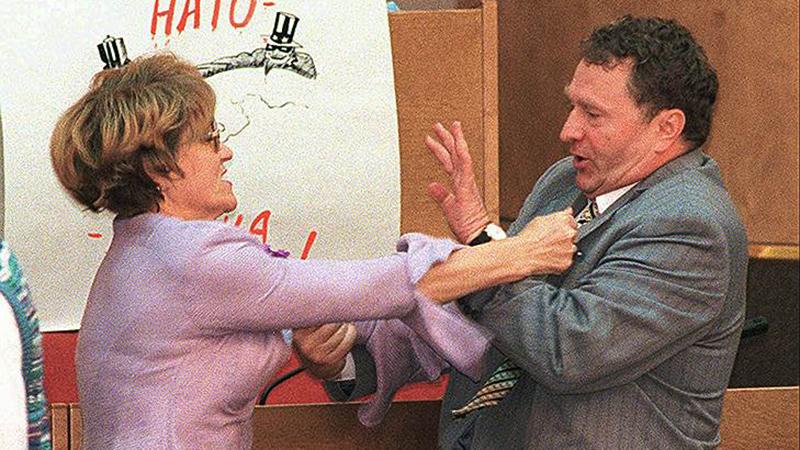 Евгения Тишковская, Владимир Жириновский/ Фото: соцсети