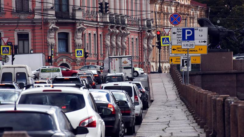 Фото: парковки и велодорожки Санкт-Петербурга