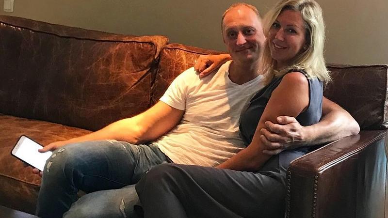 Андрей Зибров с супругой Анной Фото: instagram.com/zibrovandrei