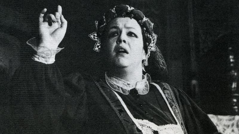 Ольга Самошина в роли Тойбеле, 1996 г./ Фото: Театр 