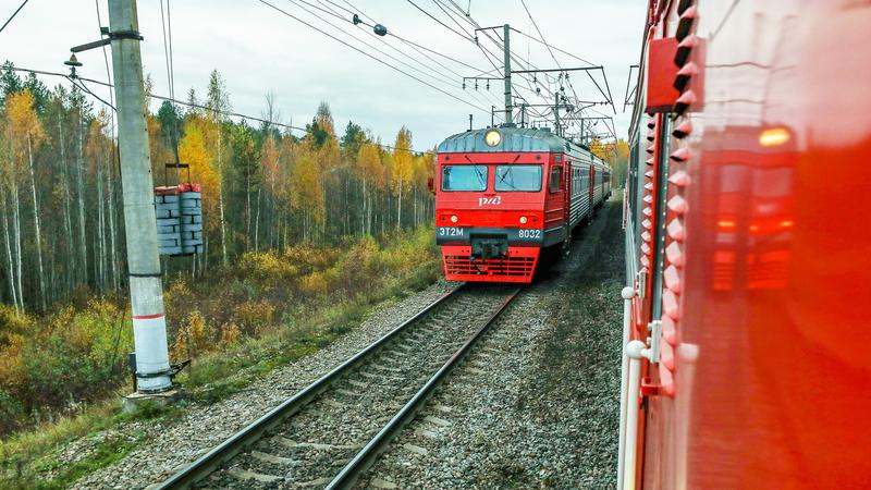 Электричка витебский поселок