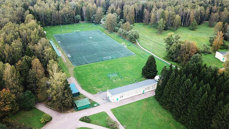 Стадион в Павловске/ Фото: пресс-служба администрации Петербурга