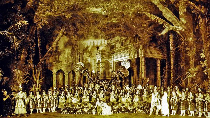 Сцена из балета «Баядерка», 1900 год /  Фото: «Культура.РФ»