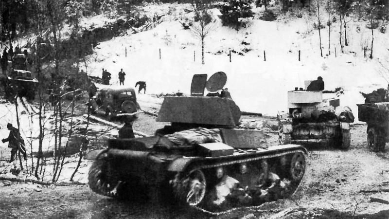 Наступление войск 7-й армии в Карелии. Декабрь 1939 года/ Фото: Общественное достояние