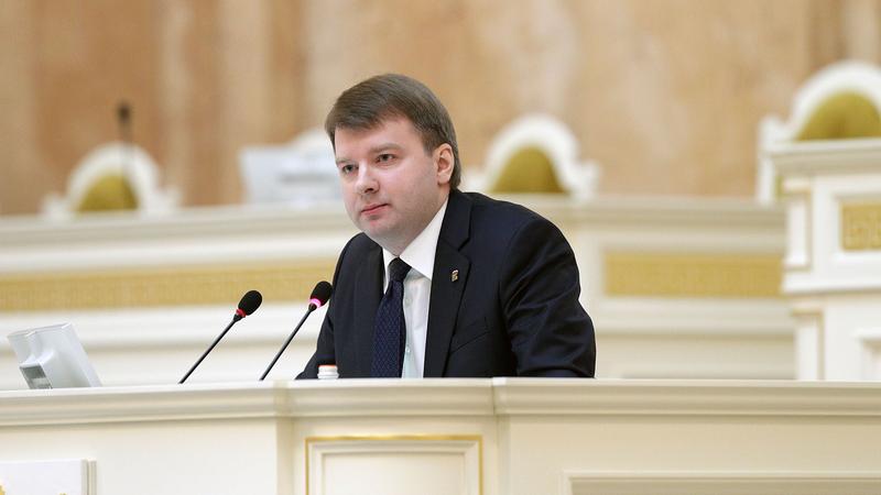 Александр Тетердинко/ Фото: пресс-служба Законодательного Собрания Санкт-Петербурга