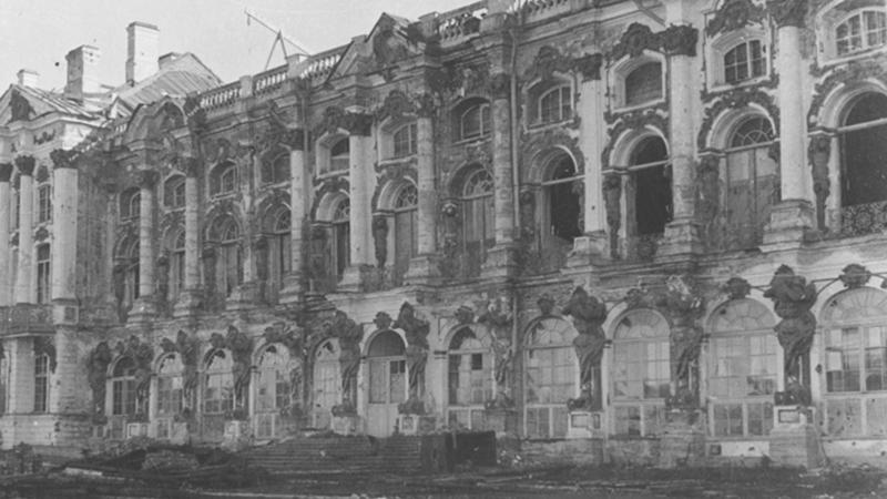 Екатерининский дворец, 1944/ Фото: пресс-служба ГМЗ 