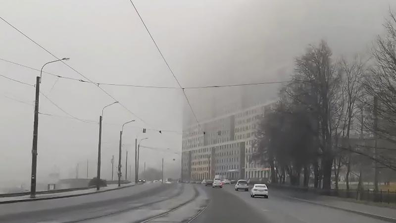 Окутан пеленой. Петербург окутали сеткой. Ночная пелена осела.