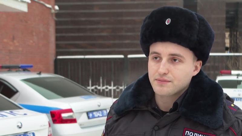 Никита Хмельницкий, инспектор ГИБДД/Фото: 78.ru