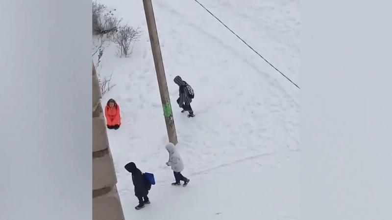 Бдсм на снегу порно видео