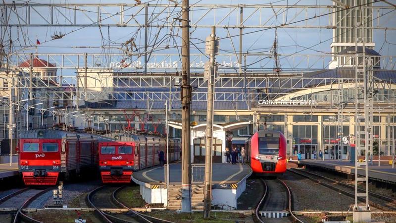 Пригородные поезда. Схема движения пригородных поездов с Финляндского вокзала.