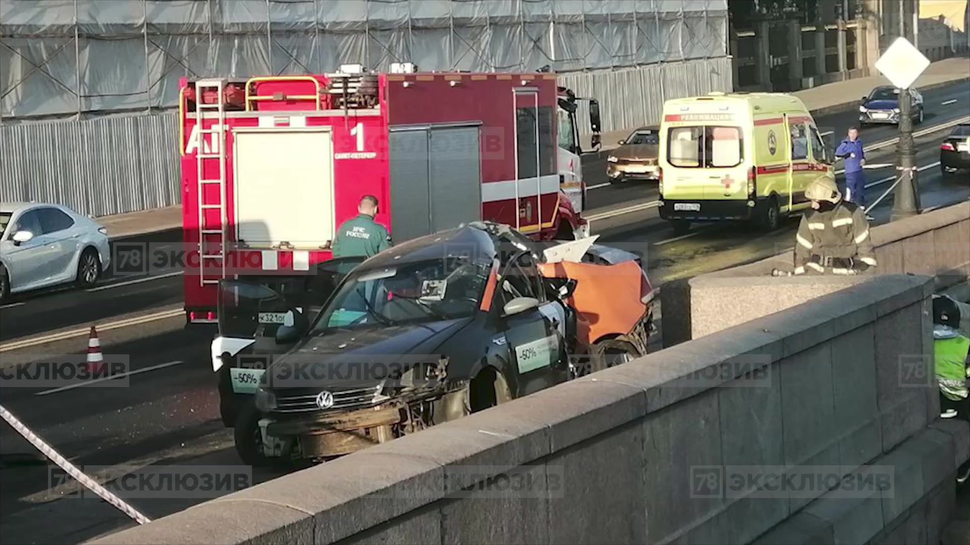 аварии в санкт петербурге сегодня