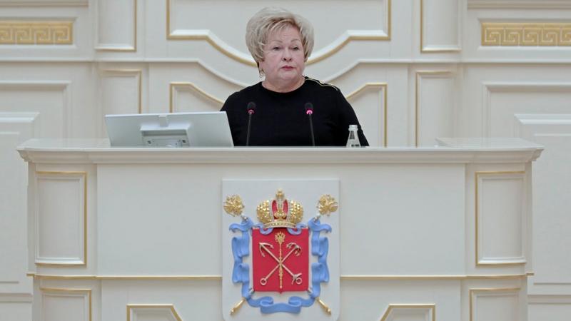 Мария Щербакова/ Фото: пресс-служба Законодательного Собрания Санкт-Петербурга