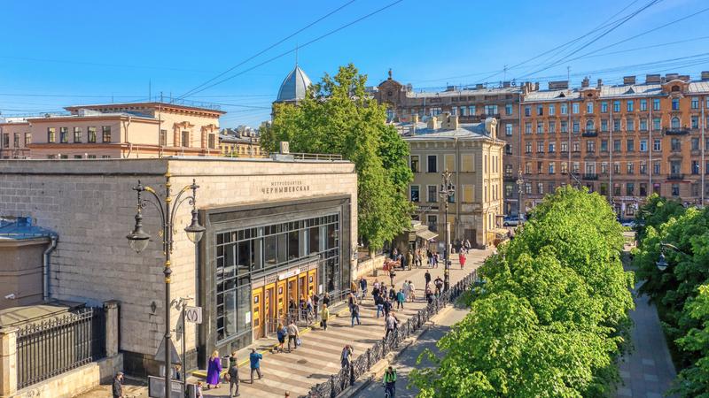 Метро чернышевская в спб