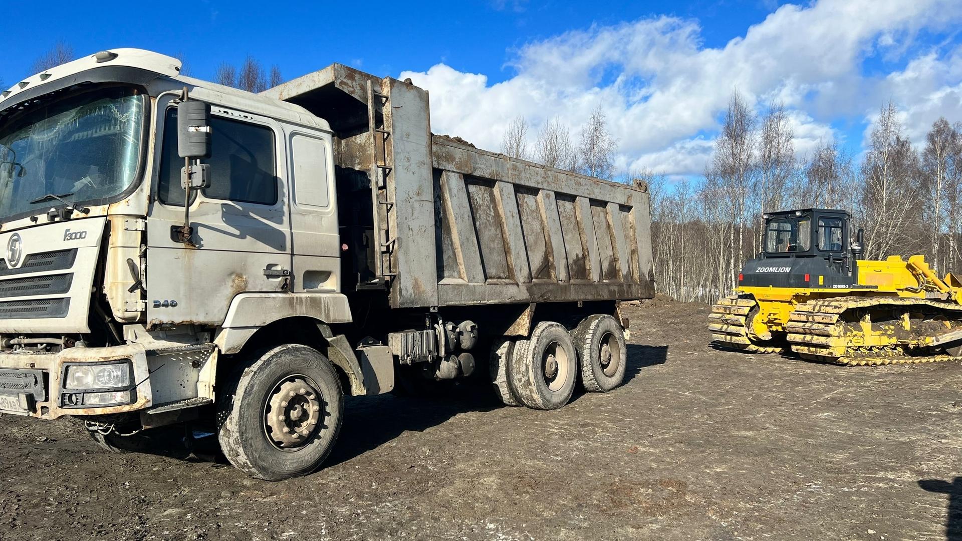 В Порошкино прикрыли незаконную свалку строительного мусора из Петербурга