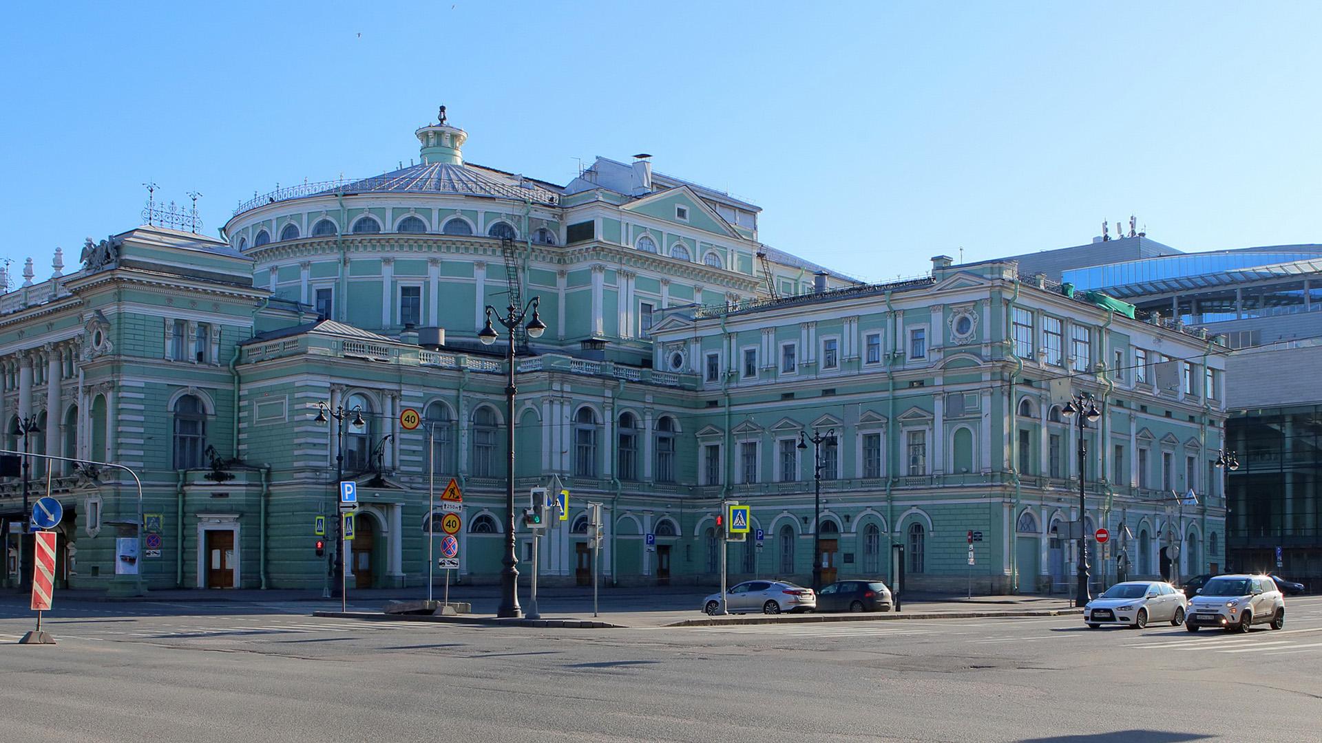 фото мариинского театра в санкт петербурге снаружи