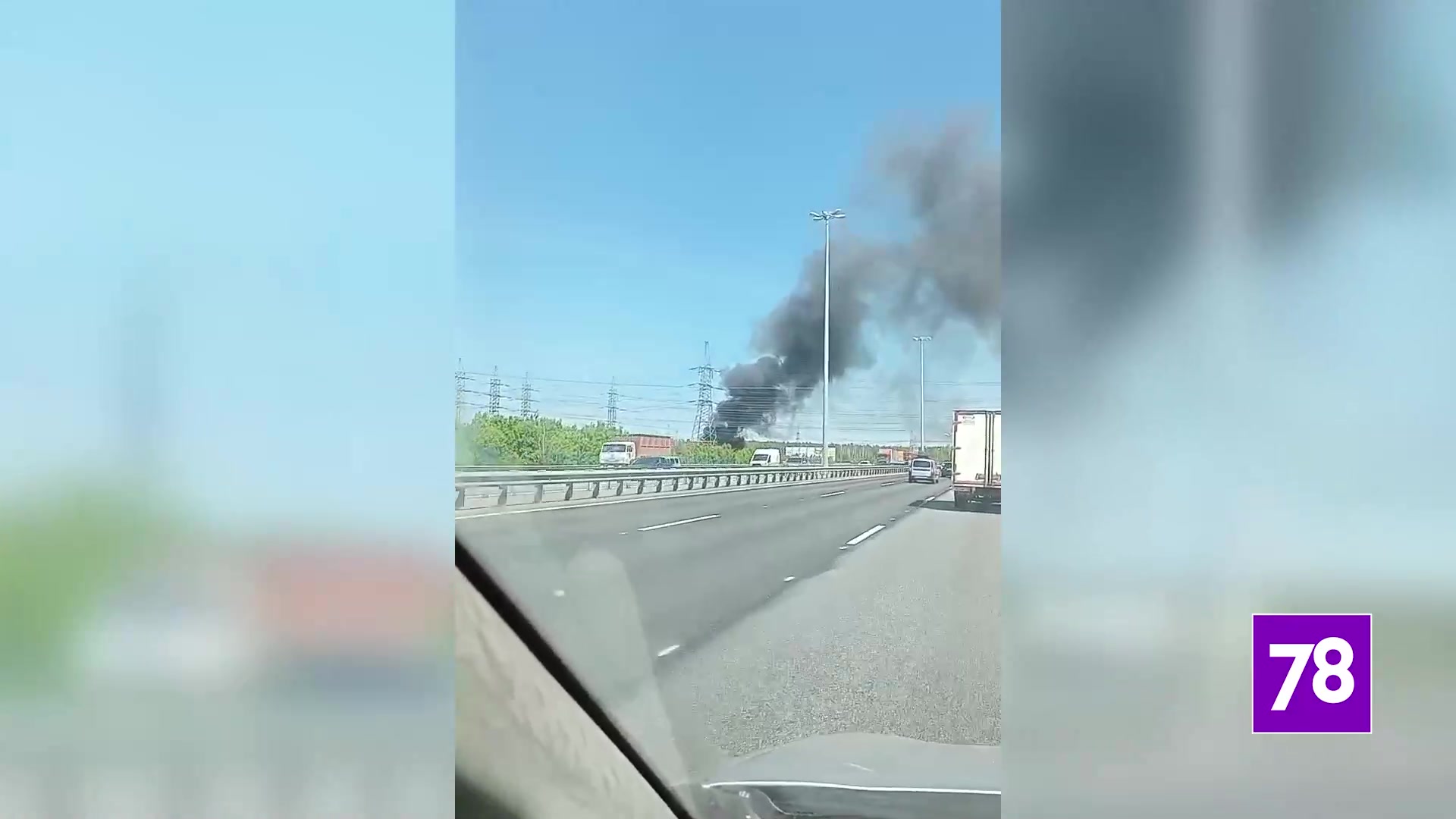 Пожар в санкт петербурге