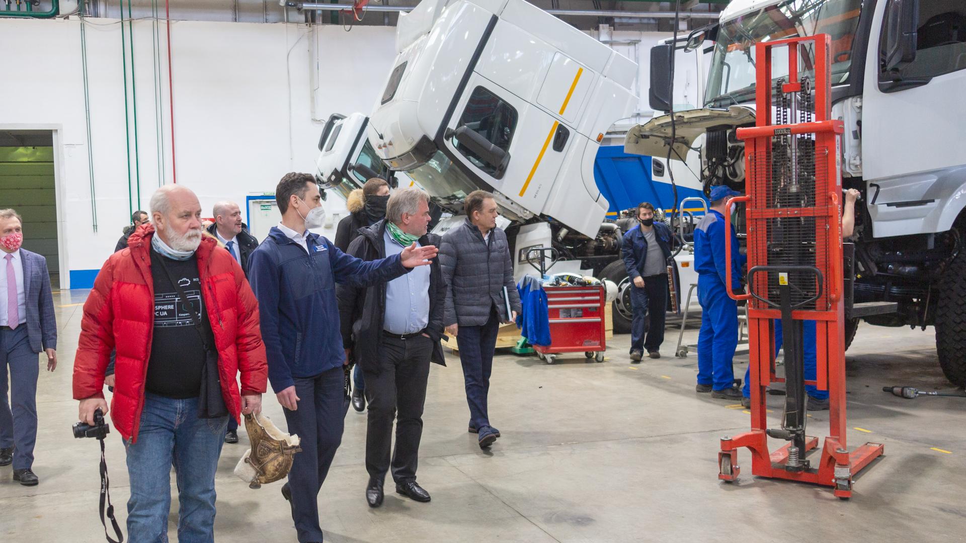 Делегация «Лаборатории Касперского» на «Камазе»/kamaz.ru