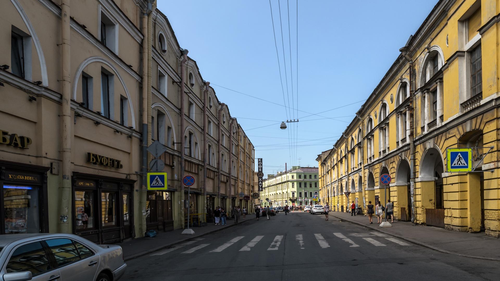 центр санкт петербурга улицы