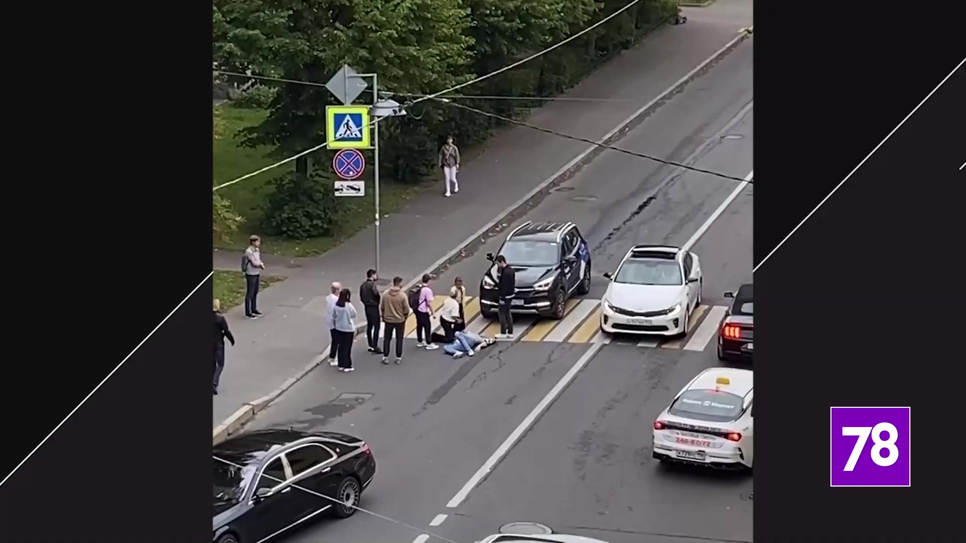 Санкт петербург сбили девушку