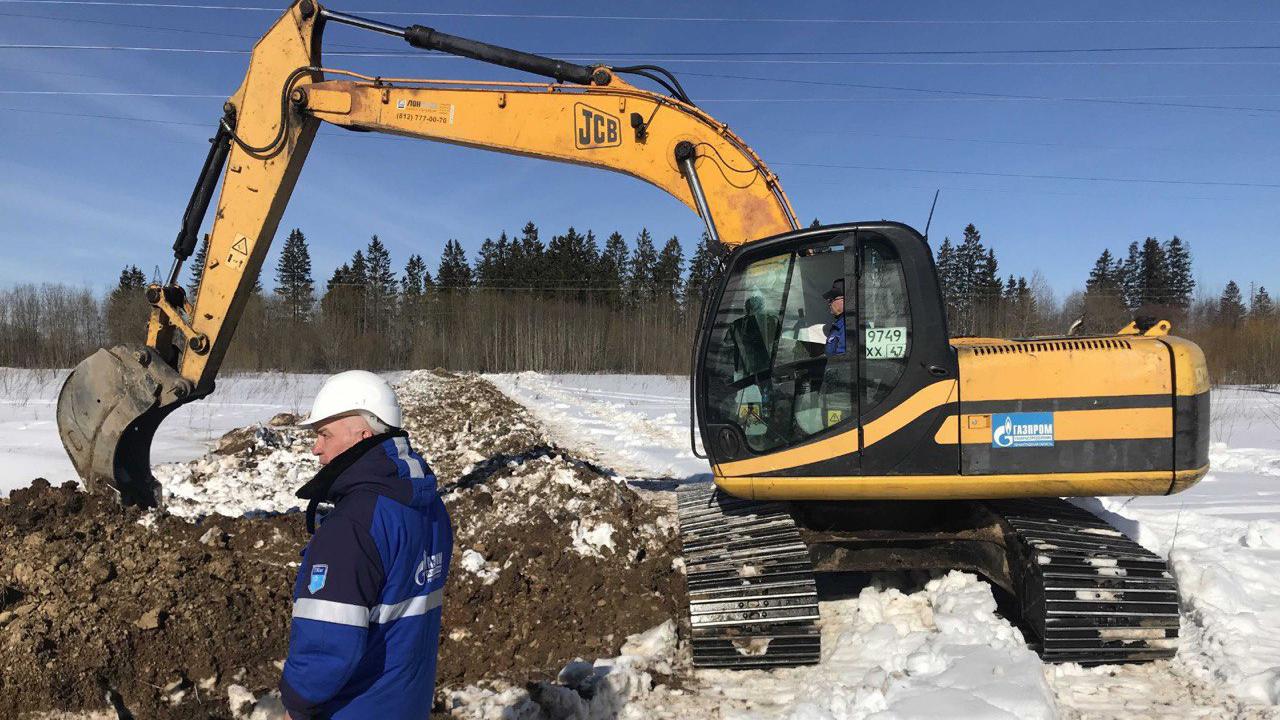 В первых частных домах посёлка Мшинская появился газ