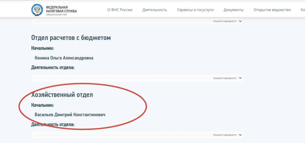 Фото: скриншот с сайта УФНС