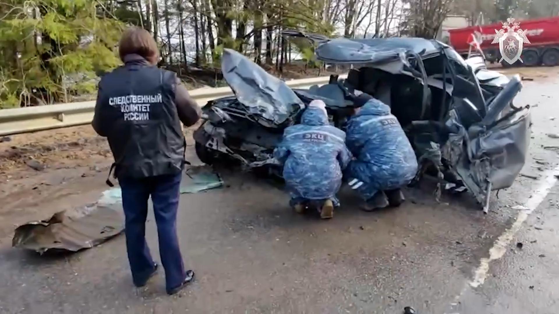 Водитель иномарки погибла в аварии в Киришском районе