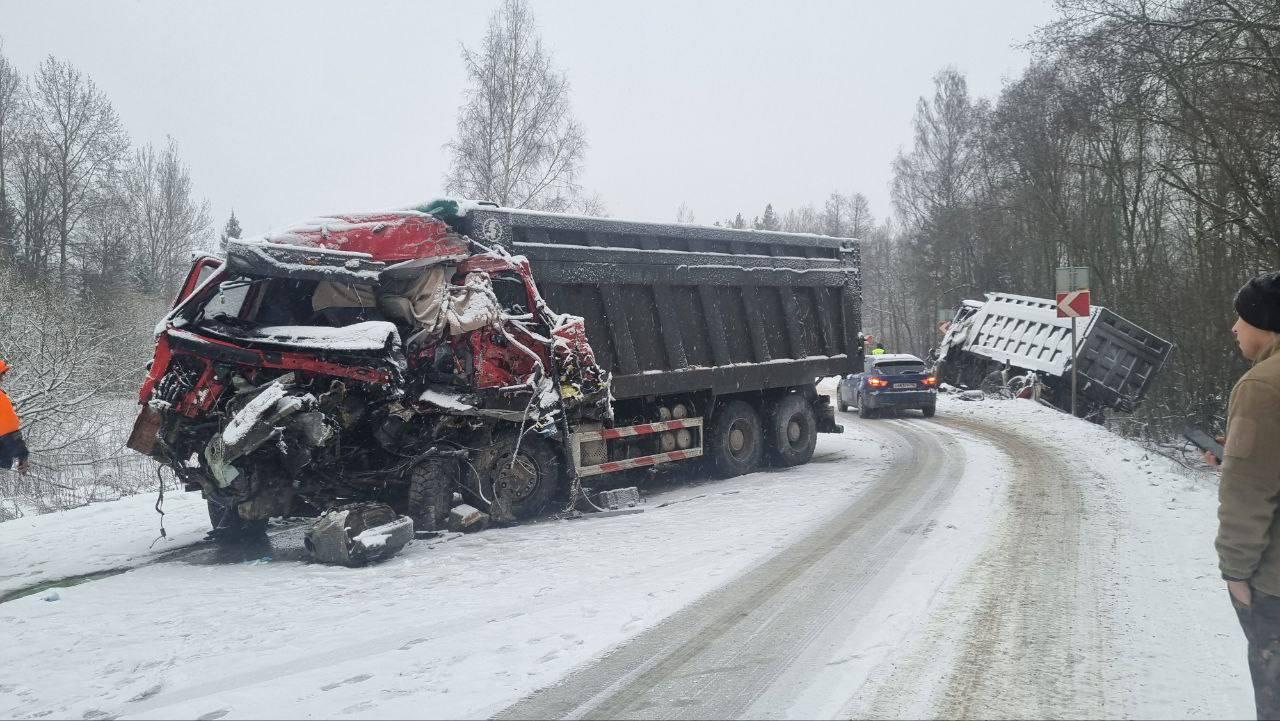 Два человека пострадали в аварии неподалёку от Усть-Луги