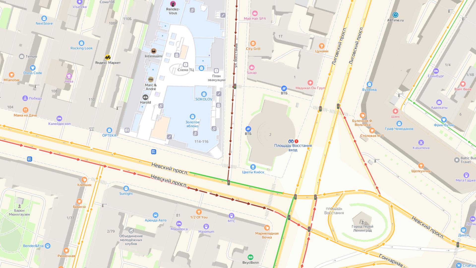 Скрин: «Яндекс.Карты»