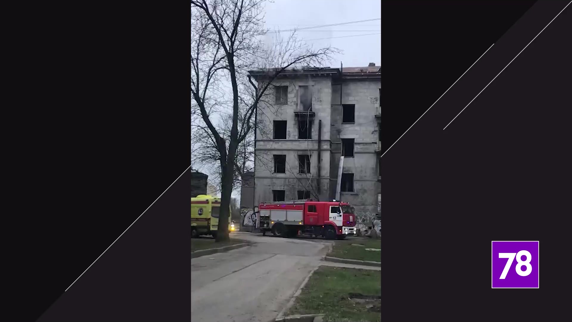 Ночью во Всеволожском районе полыхал большой частный дом