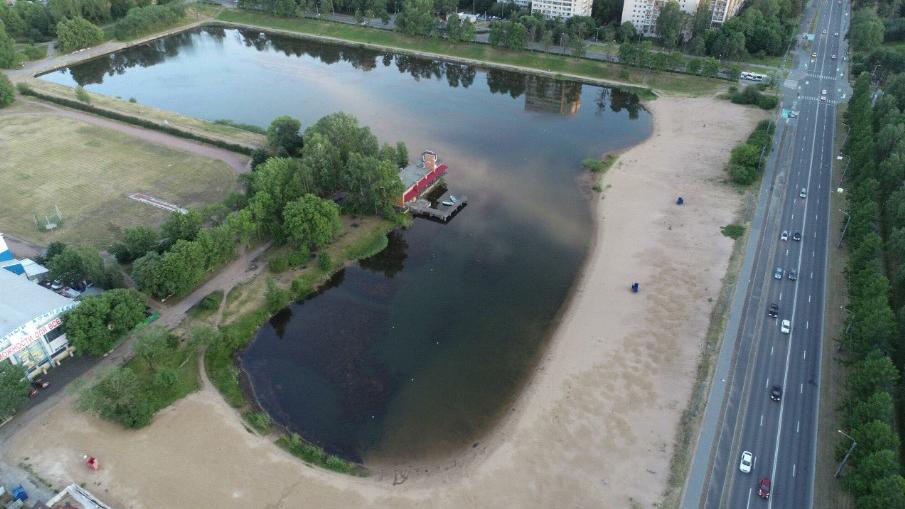 Ольгинский пруд/ Фото: yandex.ru/maps/Валерий Кудрявцев