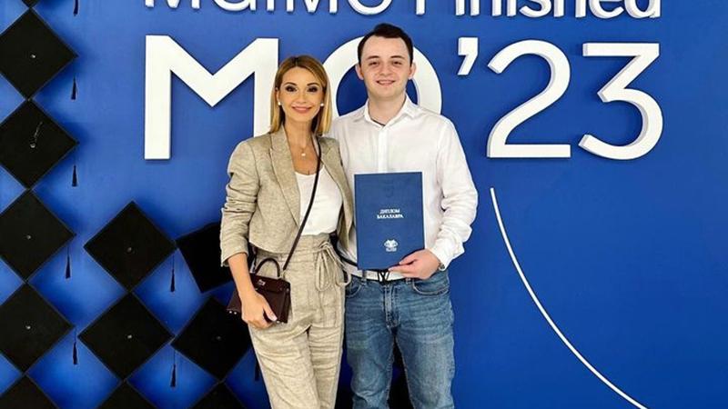 С сыном/ Фото: vk.com/Ольга Орлова