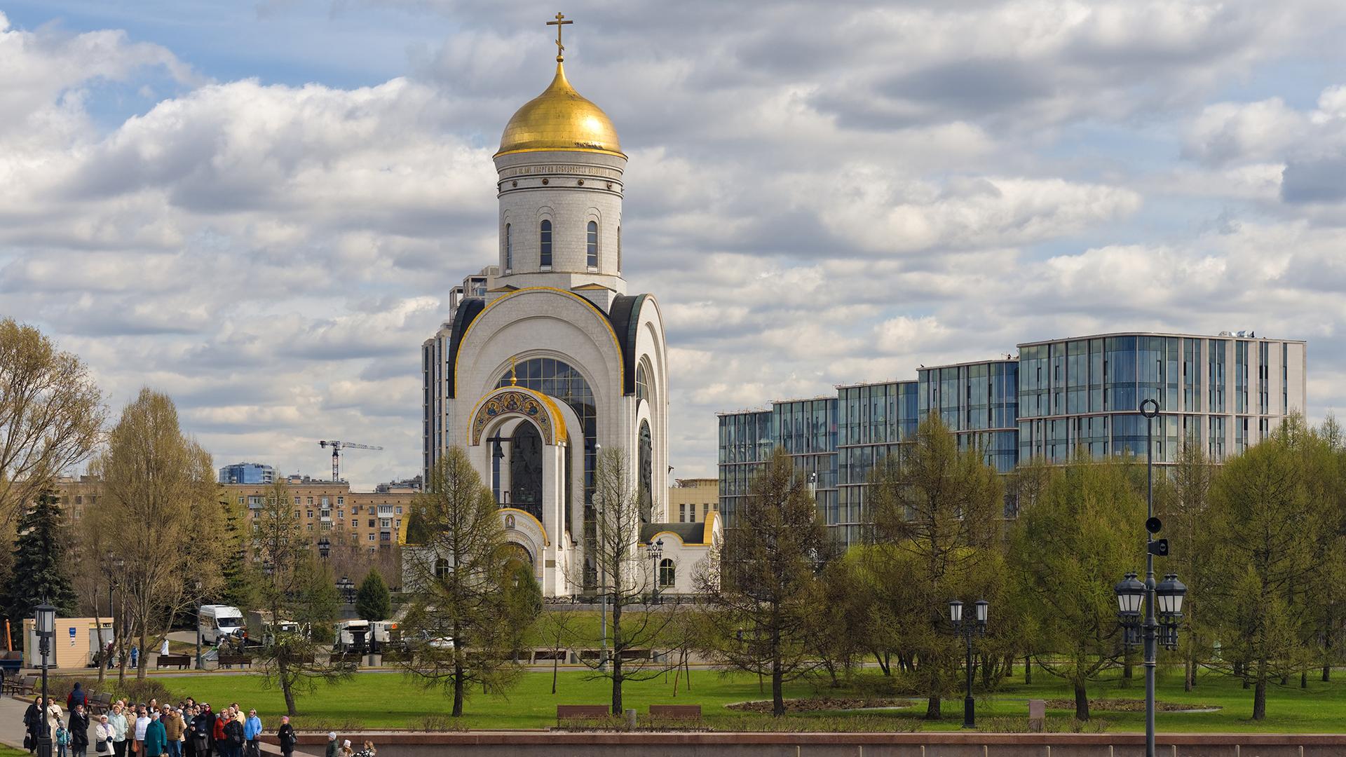 Храм Георгия Победоносца на Поклонной горе/ Фото: wikimedia.org/Alexxx1979; CC BY-SA 4.0