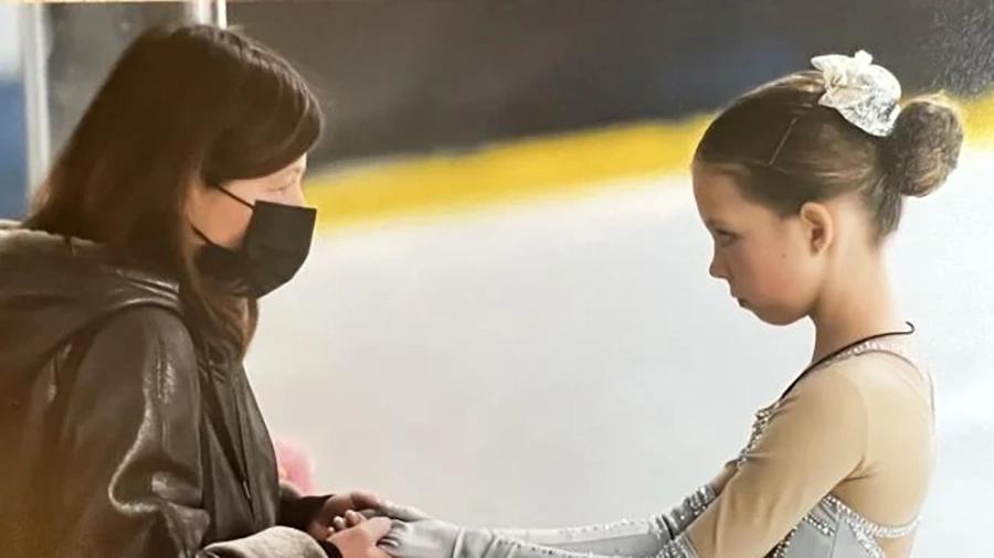 Инна Волянская с ученицей/ Фото: соцсети