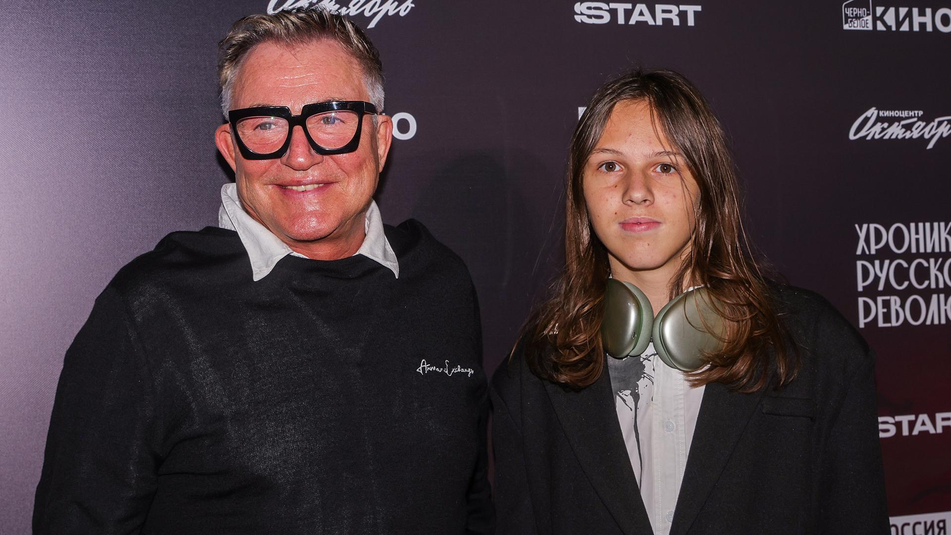 Дмитрий Дибров с сыном/ Фото: Shatokhina Natalia/globallookpress.com