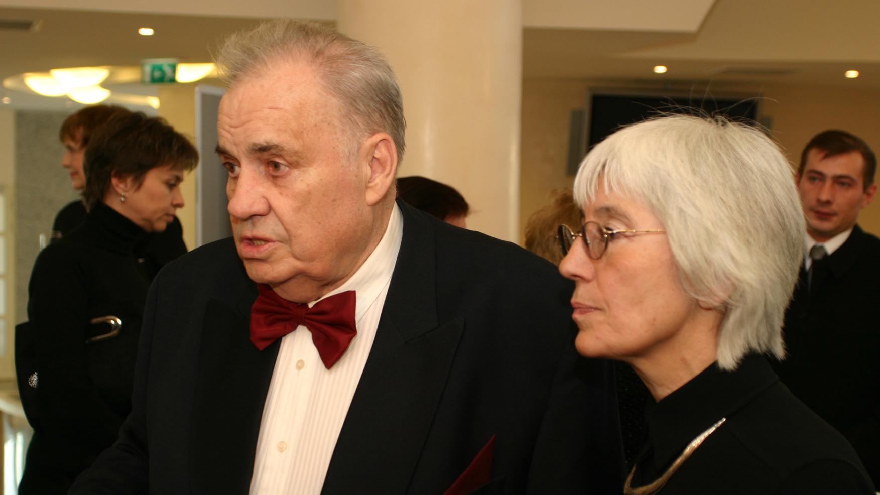 С третьей женой Эммой/ Фото: Russian Look/globallookpress.com