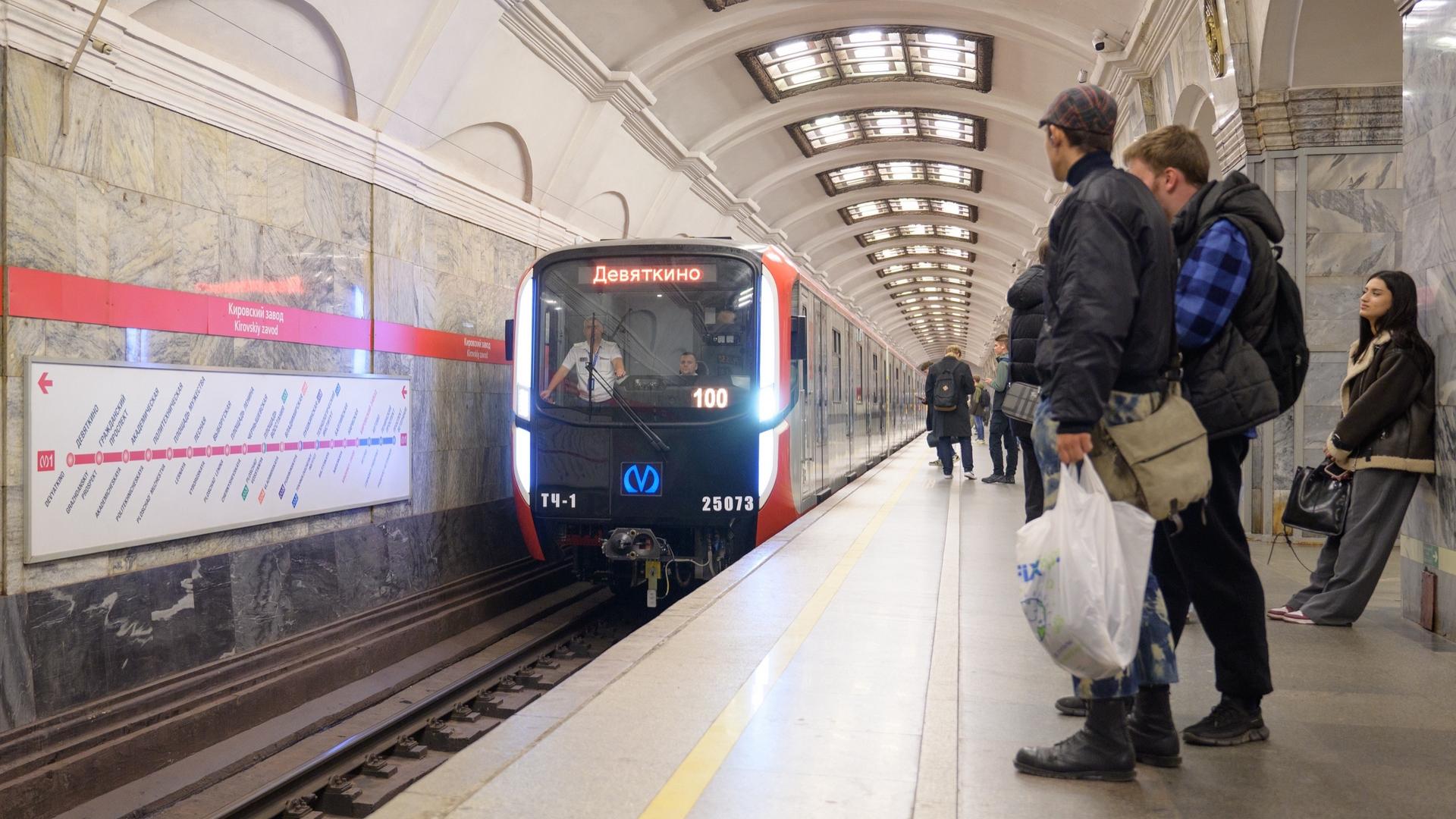 Фото: пресс-служба Петербургского метрополитена