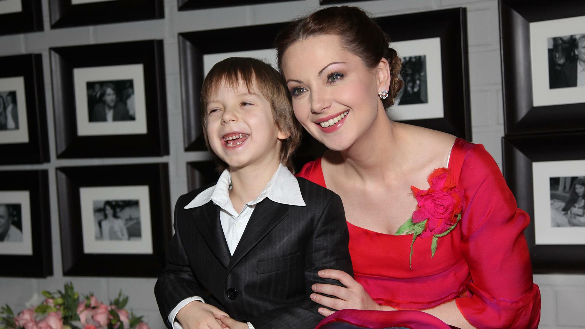 С сыном Наумом/ Фото: Natalya Loginova/globallookpress.com