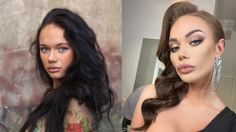 Яна Кошкина раньше и сейчас/ Фото: kino-teatr.ru; vk.com/Яна Кошкина