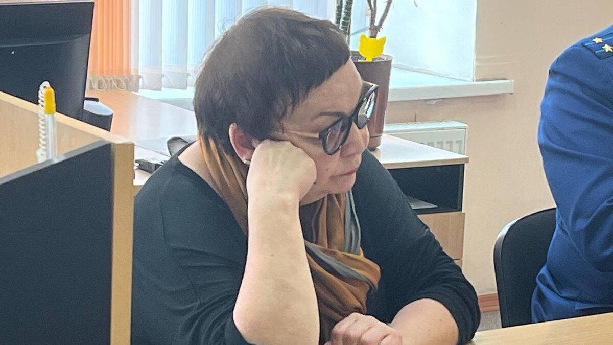 Татьяна Талькова в суде / Фото: объединённая пресс-служба судов Санкт-Петербурга