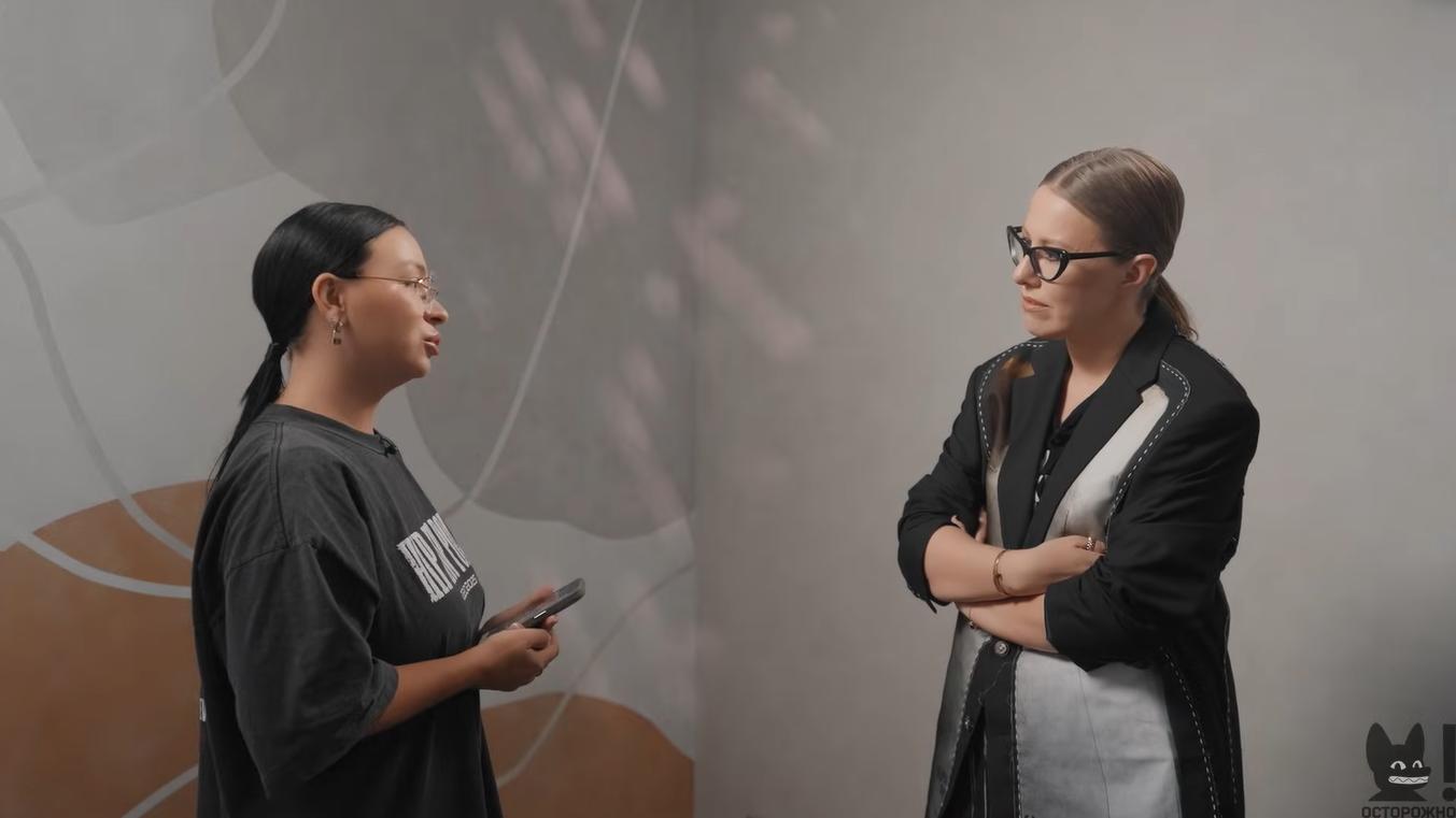 Фото: pr scr youtube.com/Осторожно: Собчак