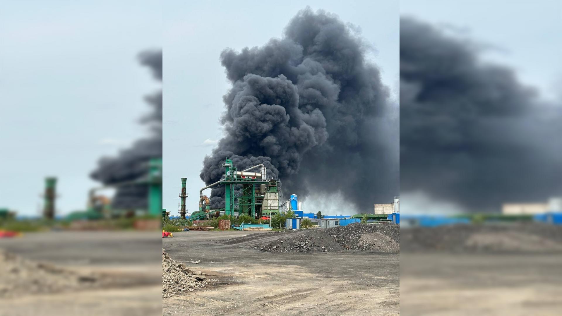 Фото пожара в Янино: 78.ru