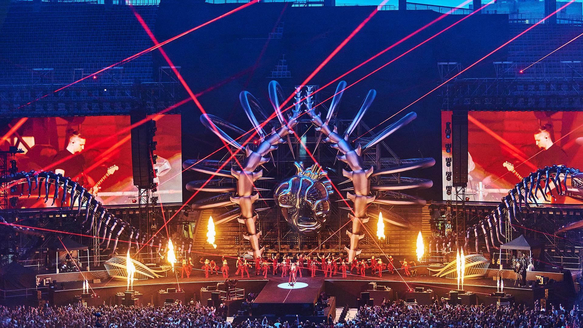 Фото c концерта в Москве 14 июня/DIMA CUBE